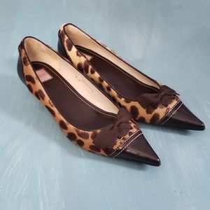 Coach Tulla Ocelot Kitten Heel